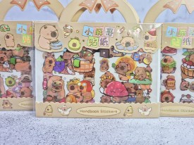 Pack 3 stickers CAPIBARA